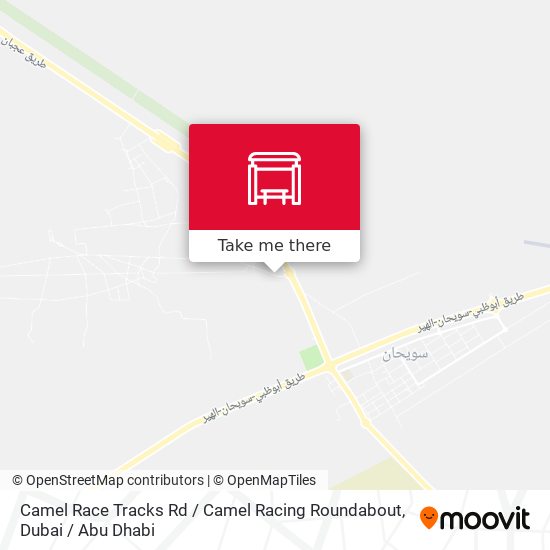 Camel Race Tracks Rd  / Camel Racing Roundabout map