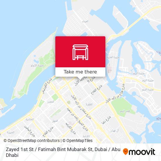 Zayed 1st St / Fatimah Bint Mubarak St map