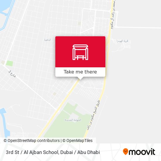 3rd St / Al Ajban School map