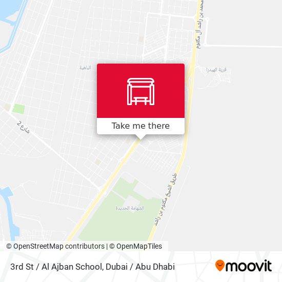 3rd St / Al Ajban School map