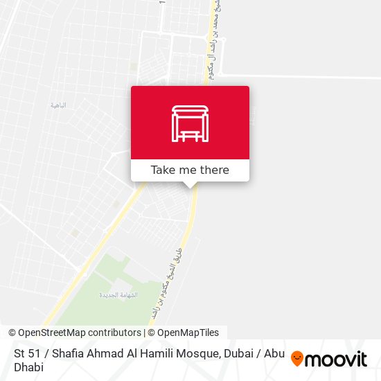St 51 / Shafia Ahmad Al Hamili Mosque map
