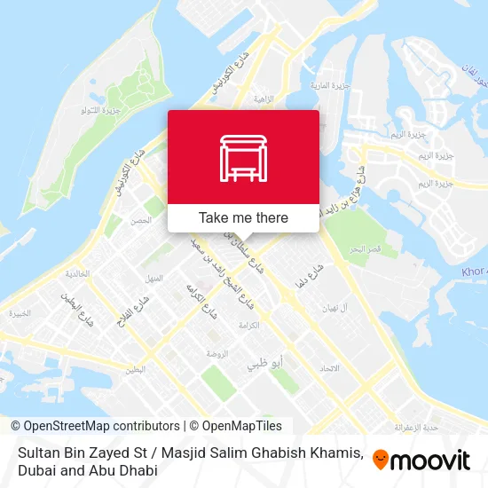 Sultan Bin Zayed St / Masjid Salim Ghabish Khamis map