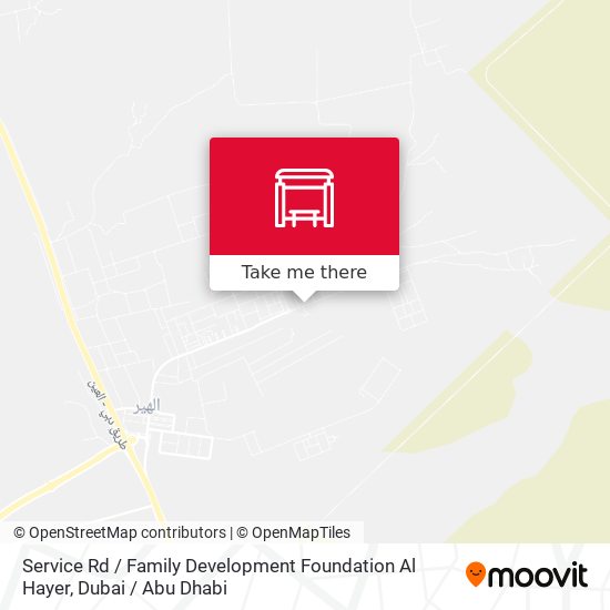 Service Rd  / Family Development Foundation  Al Hayer map