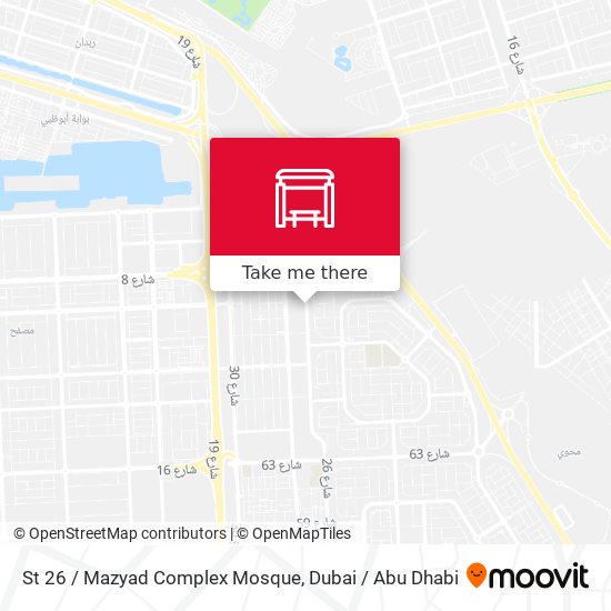 St 26 / Mazyad Complex Mosque map