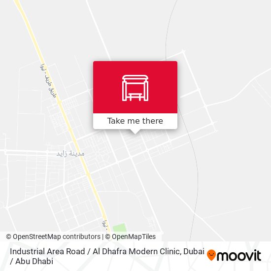 Industrial Area Road / Al Dhafra Modern Clinic map