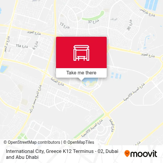 International City, Greece K12 Terminus - 02 map