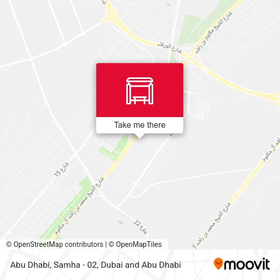 Abu Dhabi, Samha - 02 map