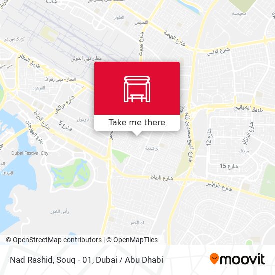 Nad Rashid, Souq - 01 map