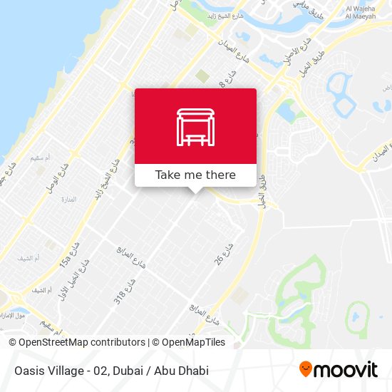 Oasis Village - 02 map
