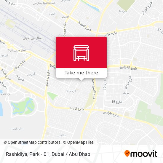 Rashidiya, Park - 01 map