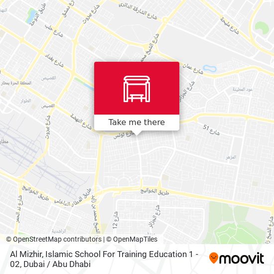 Al Mizhir, Islamic School For Training Education 1 - 02 map