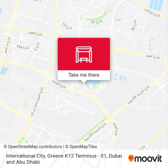 International City, Greece K12 Terminus - 01 map
