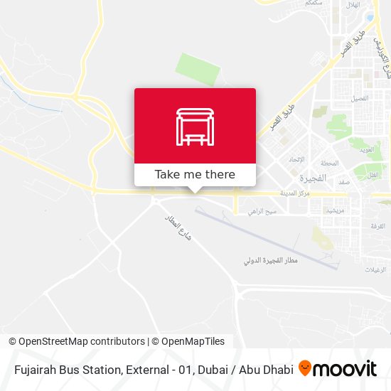 Fujairah Bus Station, External - 01 map