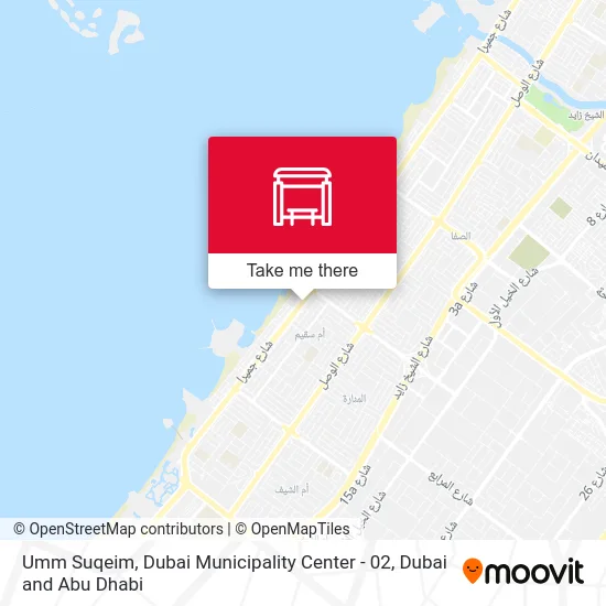 Umm Suqeim, Dubai Municipality Center - 02 map