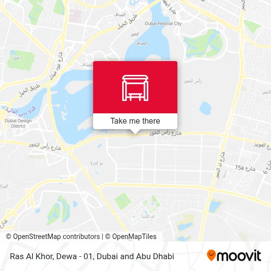 Ras Al Khor, Dewa - 01 map