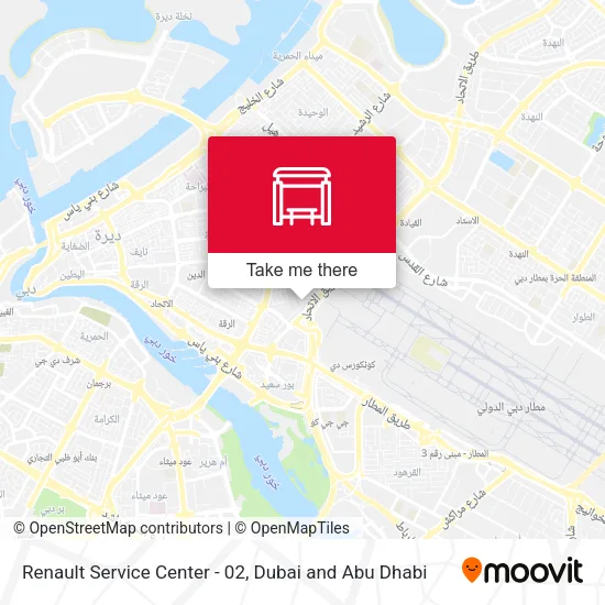 Renault Service Center - 02 map