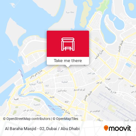 Al Baraha Masjid - 02 map