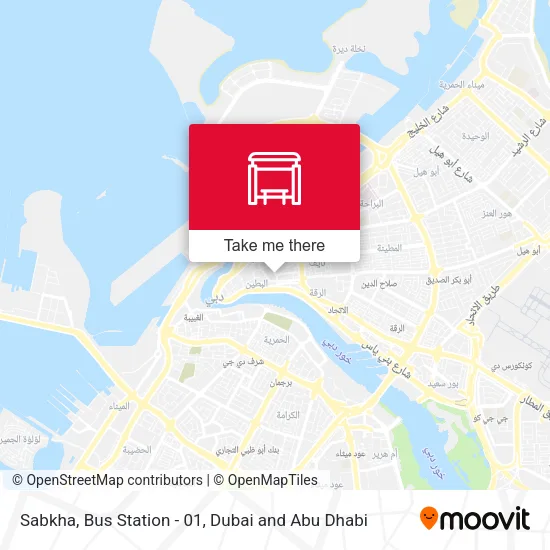 Sabkha, Bus Station - 01 map