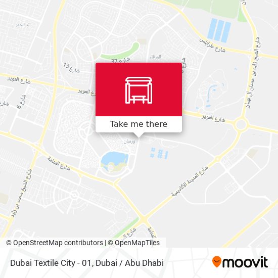 Dubai Textile City - 01 map