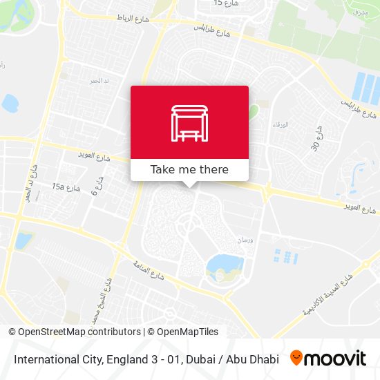 International City, England 3 - 01 map