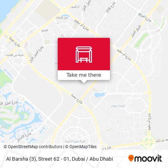 Al Barsha (3), Street 62 - 01 map