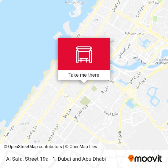 Al Safa, Street 19a - 1 map