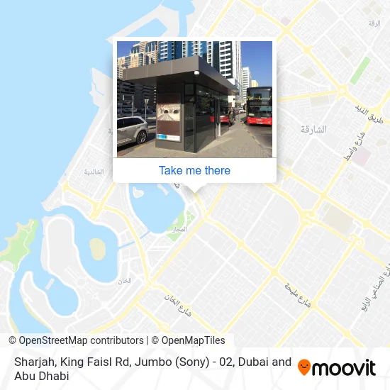 Sharjah, King Faisl Rd, Jumbo (Sony) - 02 map