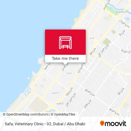 Safa, Veterinary Clinic - 02 map