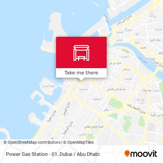 Power Gas Station - 01 map