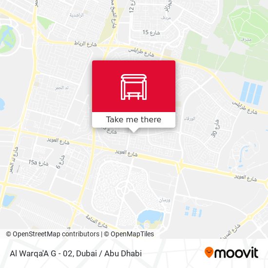 Al Warqa'A G - 02 map