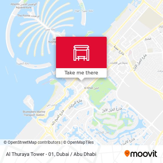 Al Thuraya Tower - 01 map
