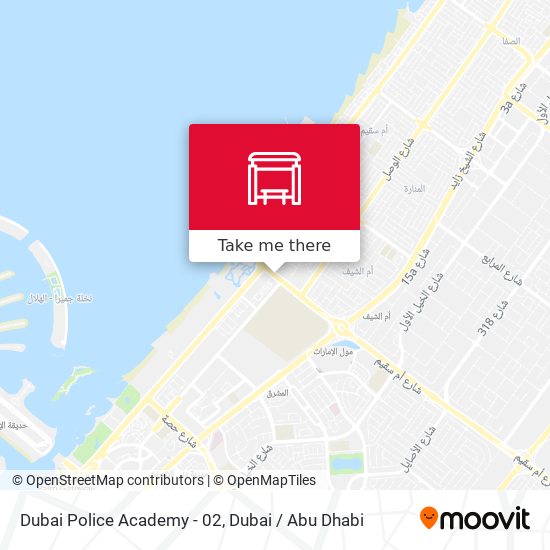 Dubai Police Academy - 02 map