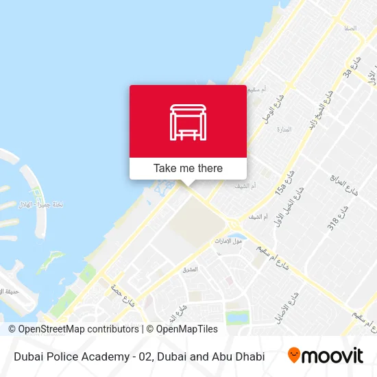 Dubai Police Academy - 02 map