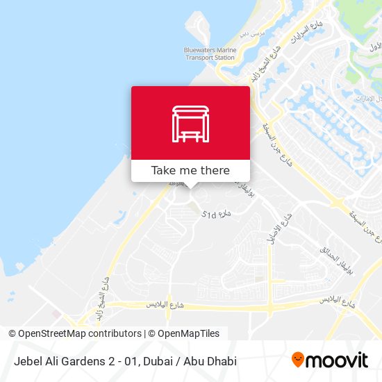 Jebel Ali Gardens 2 - 01 map