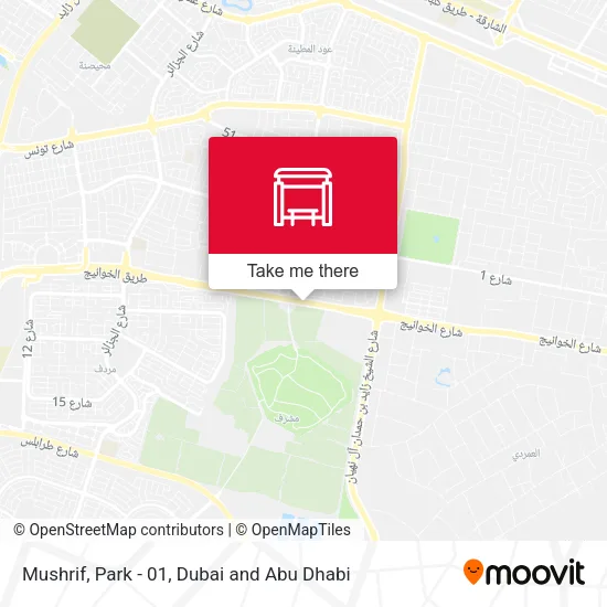 Mushrif, Park - 01 map