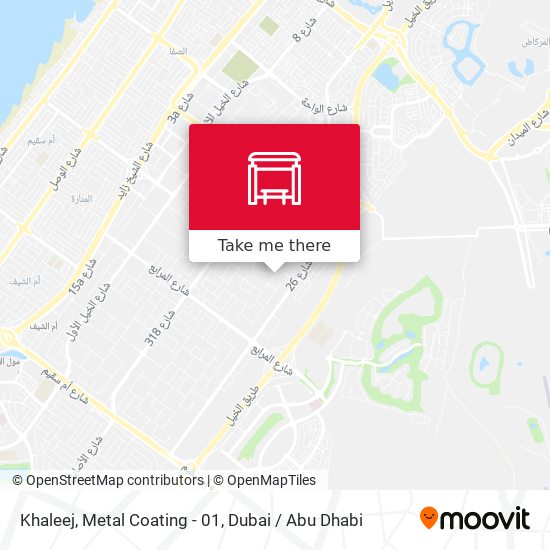 Khaleej, Metal Coating - 01 map