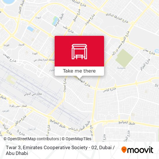 Twar 3, Emirates Cooperative Society - 02 map