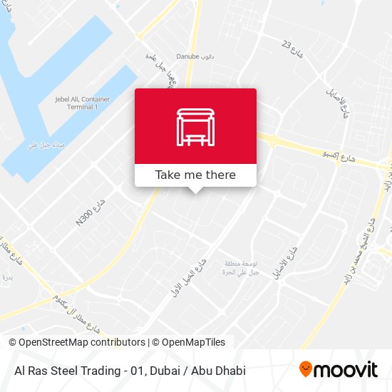 Al Ras Steel Trading - 01 map