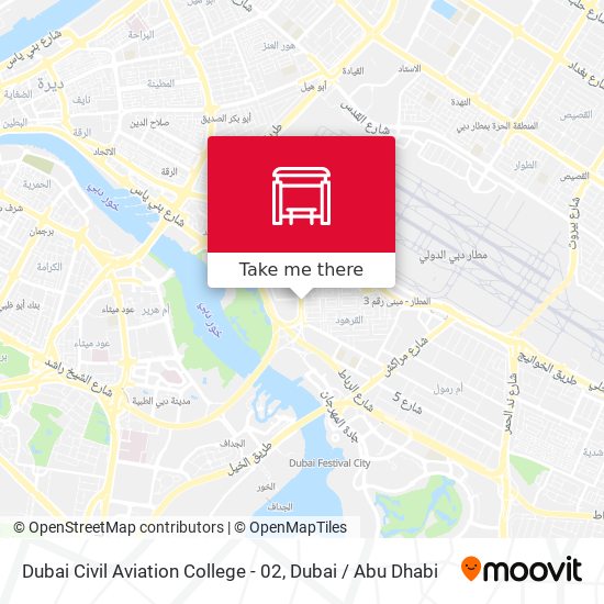 Dubai Civil Aviation College - 02 map