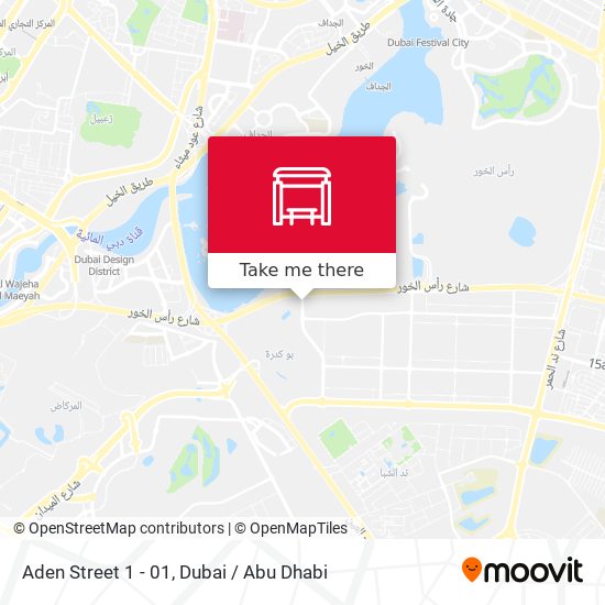 Aden Street 1 - 01 map