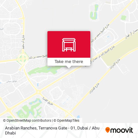 Arabian Ranches, Terranova Gate - 01 map