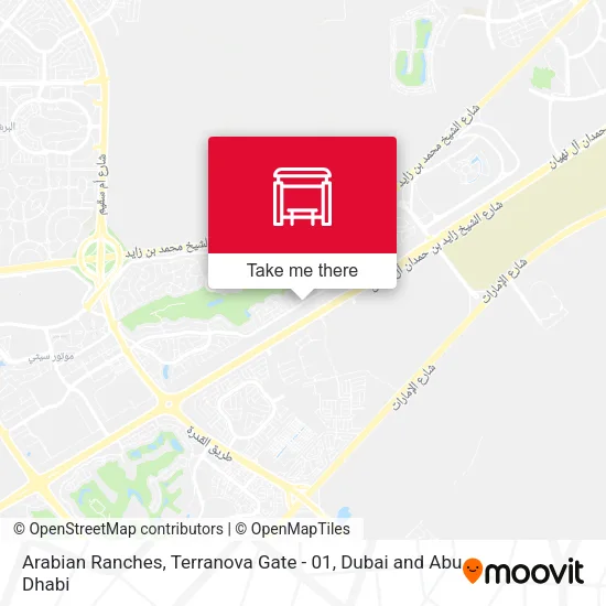 Arabian Ranches, Terranova Gate - 01 map