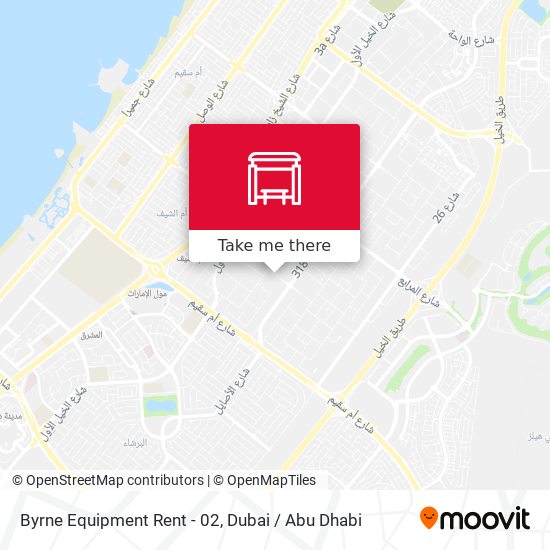 Byrne Equipment Rent - 02 map