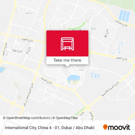 International City, China 4 - 01 map