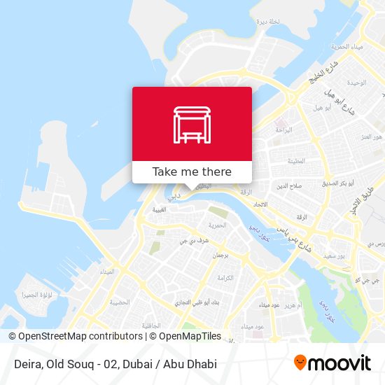 Deira, Old Souq - 02 map