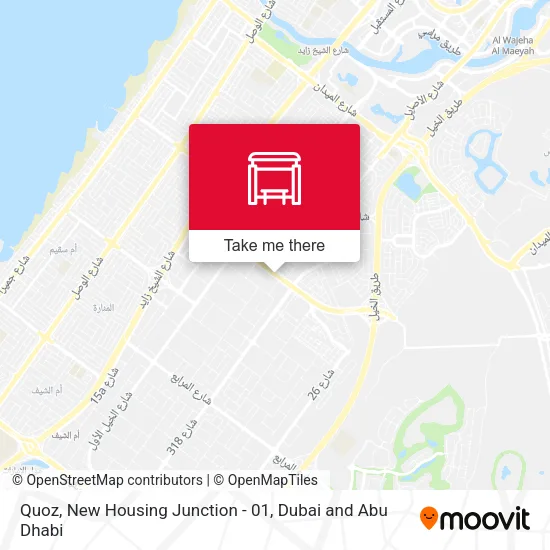 Quoz, New Housing Junction - 01 map