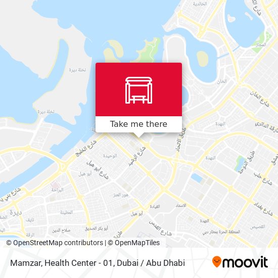 Mamzar, Health Center - 01 map