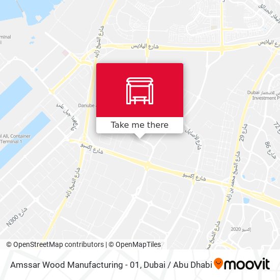 Amssar Wood Manufacturing - 01 map