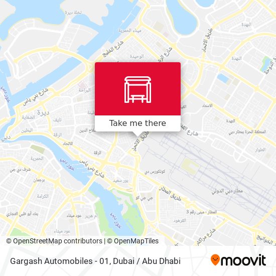 Gargash Automobiles - 01 map