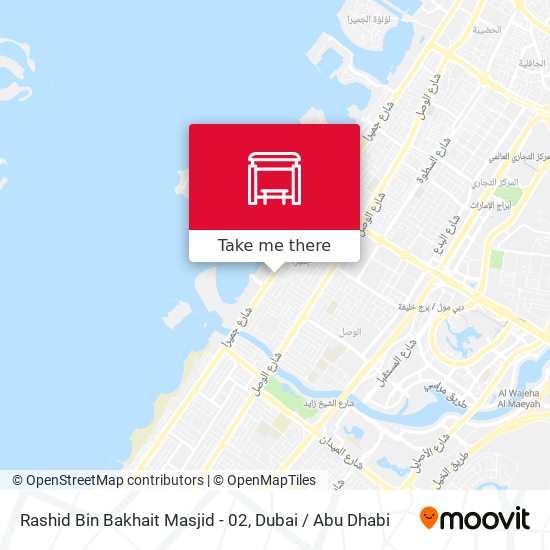 Rashid Bin Bakhait Masjid - 02 map